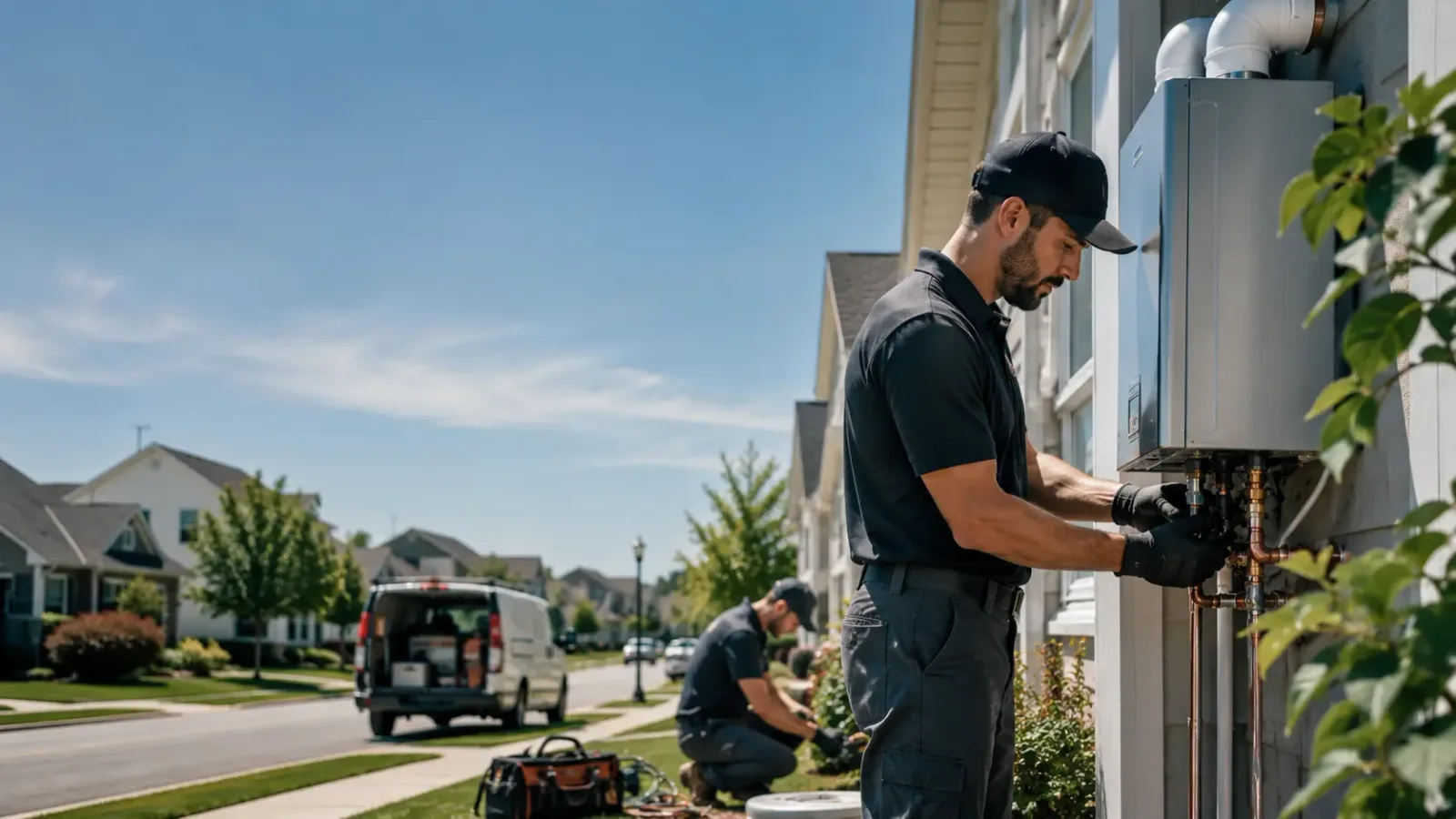 Tankless Water Heater Installation in Damon, TX